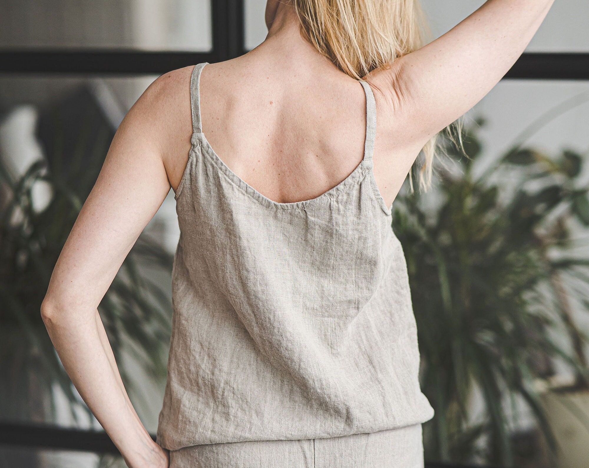 Women's Linen Camisole - Image 4