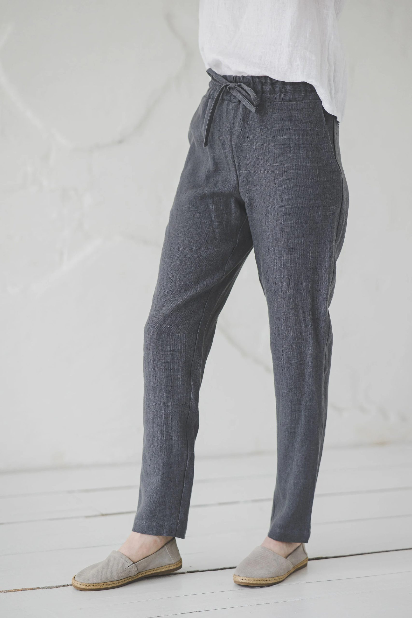 Women's Linen Drawstring Pants